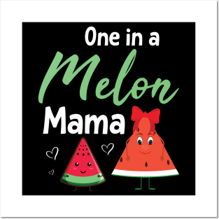 Watermelons Dancing Together Happy Day One In A Melon Mama Posters and Art